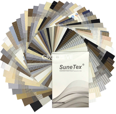 5% Sunscreen πολυεστέρα τυφλών ειλικρίνειας ζέβες ύφασμα για τα παράθυρα 50mmx75mm