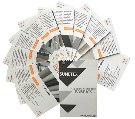 Sunscreen ύφανσης καλαθιών PVC 30% Polyerster + 70% υφάσματα για τους τυφλούς κυλίνδρων