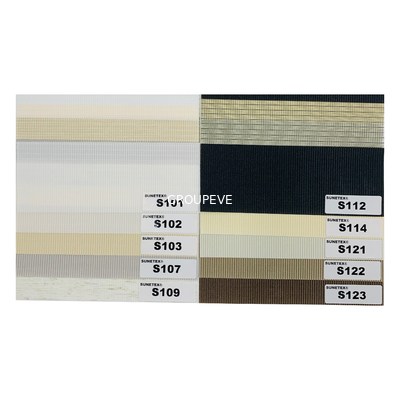 Αγορά 100% Polyester στρώμα Zebra Roller Blind ύφασμα για την οικιακή μόδα ηλεκτρονική κατασκευή