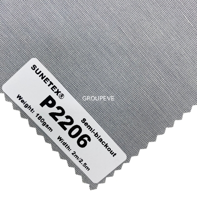 100% υφάσματα 160gsm τυφλών παραθύρων κυλίνδρων Pearlic πολυεστέρα