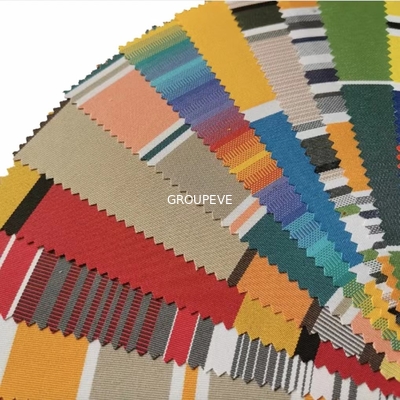 η λύση 300gsm 100% έβαψε την ακρυλική Awning αδιάβροχη ρυτίδα υφάσματος ανθεκτική