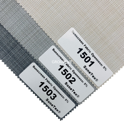 5% Ανοιχτότητα 29% Πολυέστερ 71% PVC αντηλιακό Roller Blinds υφάσματα για επεξεργασία παραθύρων