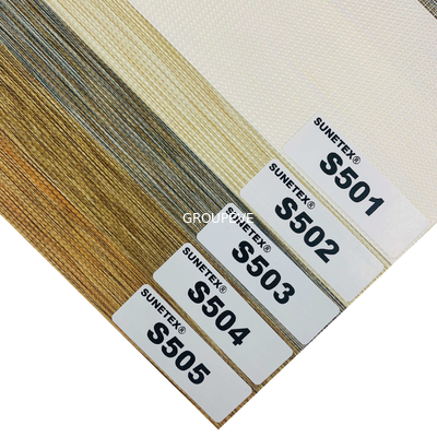 3m πλάτους 100% πολυεστέρα ελαφρύ ύφασμα τυφλών ελέγχου ζέβες με τα χρώματα ουράνιων τόξων