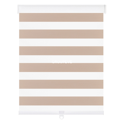 Αγορά Οριζόντια 100% Polyester Jacquard Blackout Zebra Blinds Κεραμίδες από ύφασμα για σκιά κυλίνδρων ηλεκτρονική κατασκευή