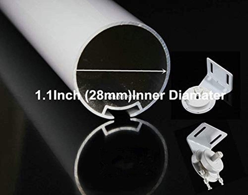 25mm Roller Blinds Θερμικό Blackout Roller Shades Μέσα στο Mount Blinds Συμπλέκτη