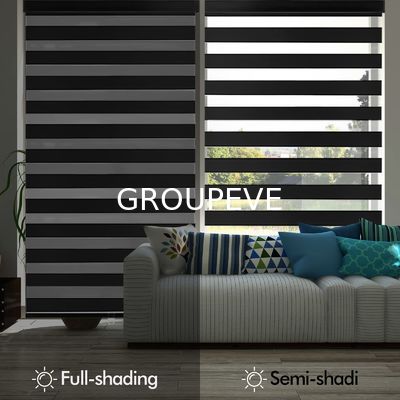100% Polyester Elegance Zebra Blinds υφάσματα για παράθυρα
