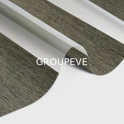 Υψηλής ποιότητας 3m πλάτος διαφανές Duo Roller Up Blinds υφάσματα για διακόσμηση σπιτιού