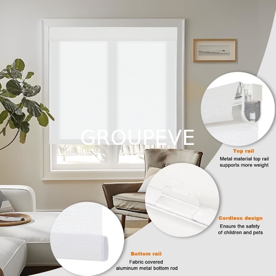 Αγορά Μαύρο Blackout Roller Solar In Window Ηλεκτρικά blinds Motor Roller Shades Υφάσματα ηλεκτρονική κατασκευή