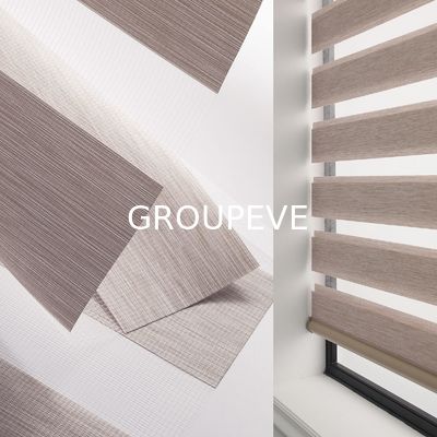 Αγορά 140 GSM Zebra Roller Blind Fabric με μαλακό φίλτρο φωτός και μοντέρνο στυλ ηλεκτρονική κατασκευή