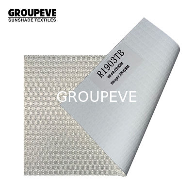 Αγορά High End White Coated 100% Polyester Blackout Roman Shades Blinds Fabrics For Modern Home Decoration ηλεκτρονική κατασκευή