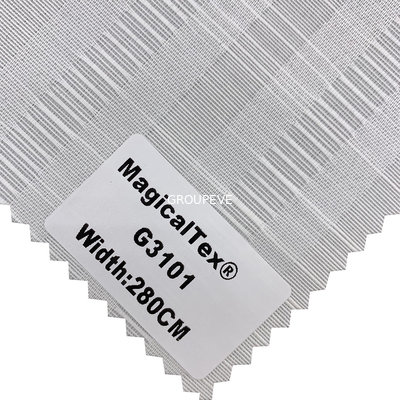 Καλή τιμή. 220gsm ημι ποσοστό 50% συσκότισης υφάσματος κυλίνδρων πολυεστέρα Blockout άσπρο σε απευθείας σύνδεση
