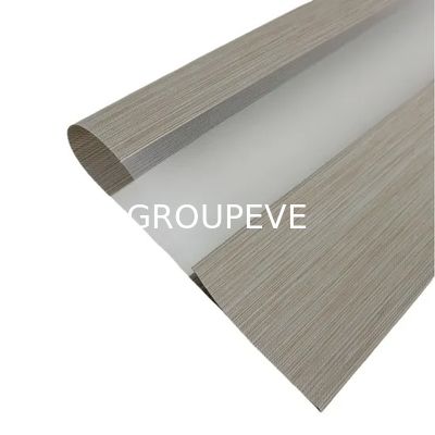 Καλή τιμή. Customized 425GSM Zebra Blinds Fabric for French Window with Blackout and Anti-UV Features σε απευθείας σύνδεση