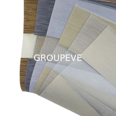 Καλή τιμή. 425GSM Zebra Blinds Fabric with 1 Roll MOQ and Customizable Color for Office or Home Sunshade σε απευθείας σύνδεση