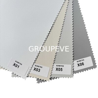 Καλή τιμή. Ύφασμα αντηλιακό 3 στρώσεων PVC & 1 στρώσης 100% fiberglass με UPF 50+ και αδιάβροχο για ρολά και τέντες σε απευθείας σύνδεση