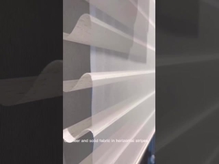 Ο κύλινδρος ασφαλίστρου σκιάζει το ημι Sunscreen συσκότισης ζέβες ύφασμα τυφλών για το σπίτι