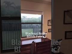 Το ύφασμα συσκότισης φίμπεργκλας FR για τους κυλίνδρους τυφλώνει τους υπαίθριους ρόλους υφάσματος γυαλιού τυφλών