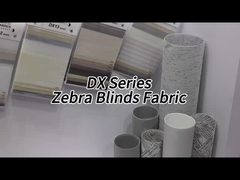 Διακόσμηση Παραθύρου Διπλό Στρώμα Διπλό Σκοτάδι Σκίαστρα Ημέρας και Νύχτας Υφάσματα Ζέβρας για Ξενοδοχείο