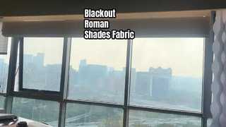 Blackout Roman Shades Fabric Μοντέρνα διακόσμηση σπιτιού